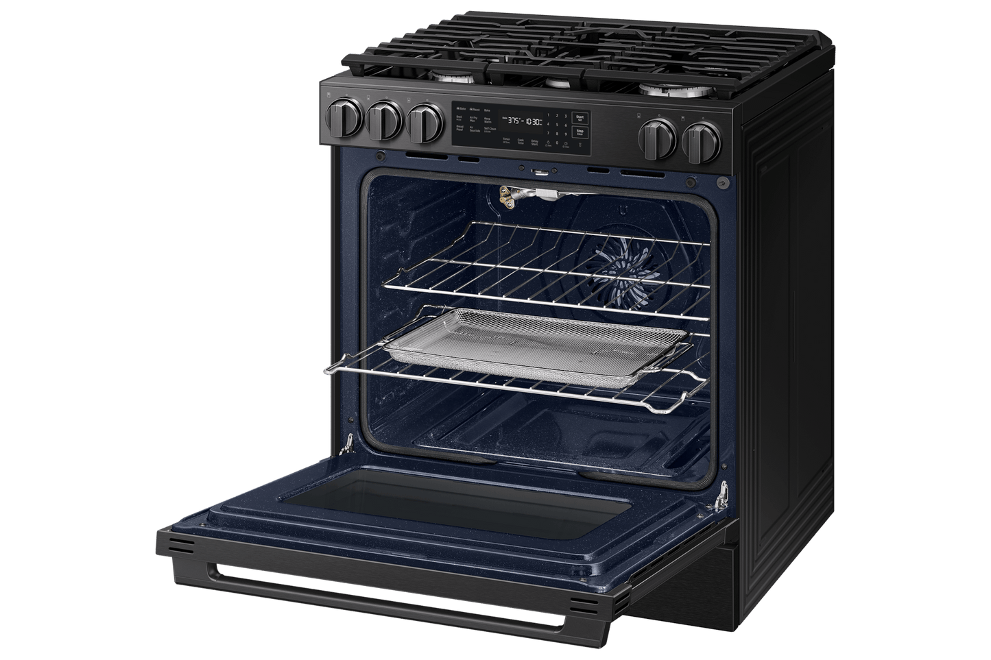 Samsung NSG80H60SE Bespoke Smart Slide-in Gas Range Pro Style Design  Air Fry Max  True Convection