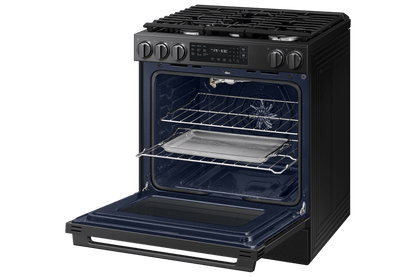 Samsung NSG80H60SE Bespoke Smart Slide-in Gas Range Pro Style Design  Air Fry Max  True Convection