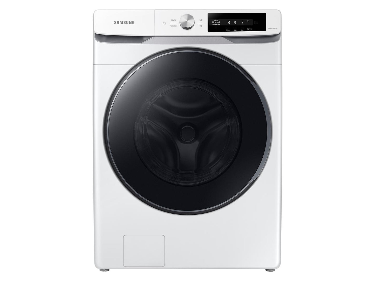 Samsung WF45A6400AW 4.5 cu. ft. Large Capacity Smart Dial Front Load Washer with Super Speed Wash in White