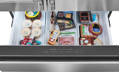 Frigidaire PRMC2290BF 22 Cu. Ft. Counter-Depth 4-Door French Door Refrigerator