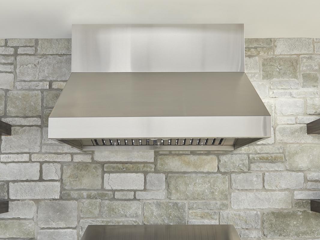 AK7854CS Cypress Wall Outdoor, 54in, LED, SS, 1200 CFM