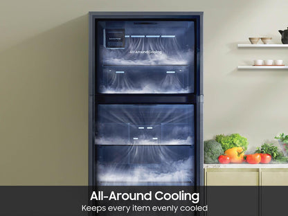 Samsung RT18DG6700SR Bespoke AI Top Freezer All-Around Cooling  Auto Ice Maker  18 cu.ft.