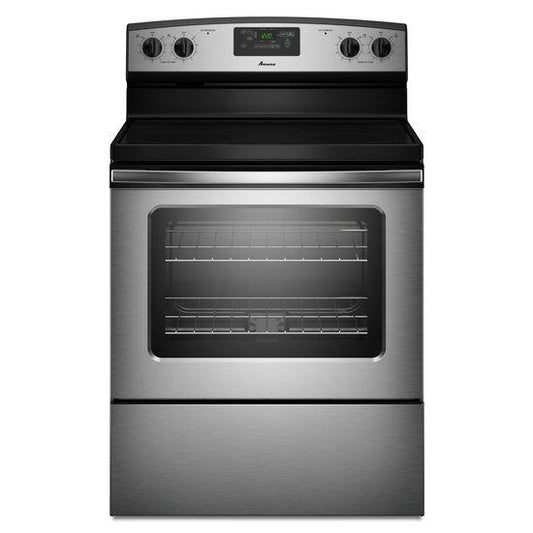 Amana® 30-inch Amana® Electric Range with Versatile Cooktop - Stainless Steel