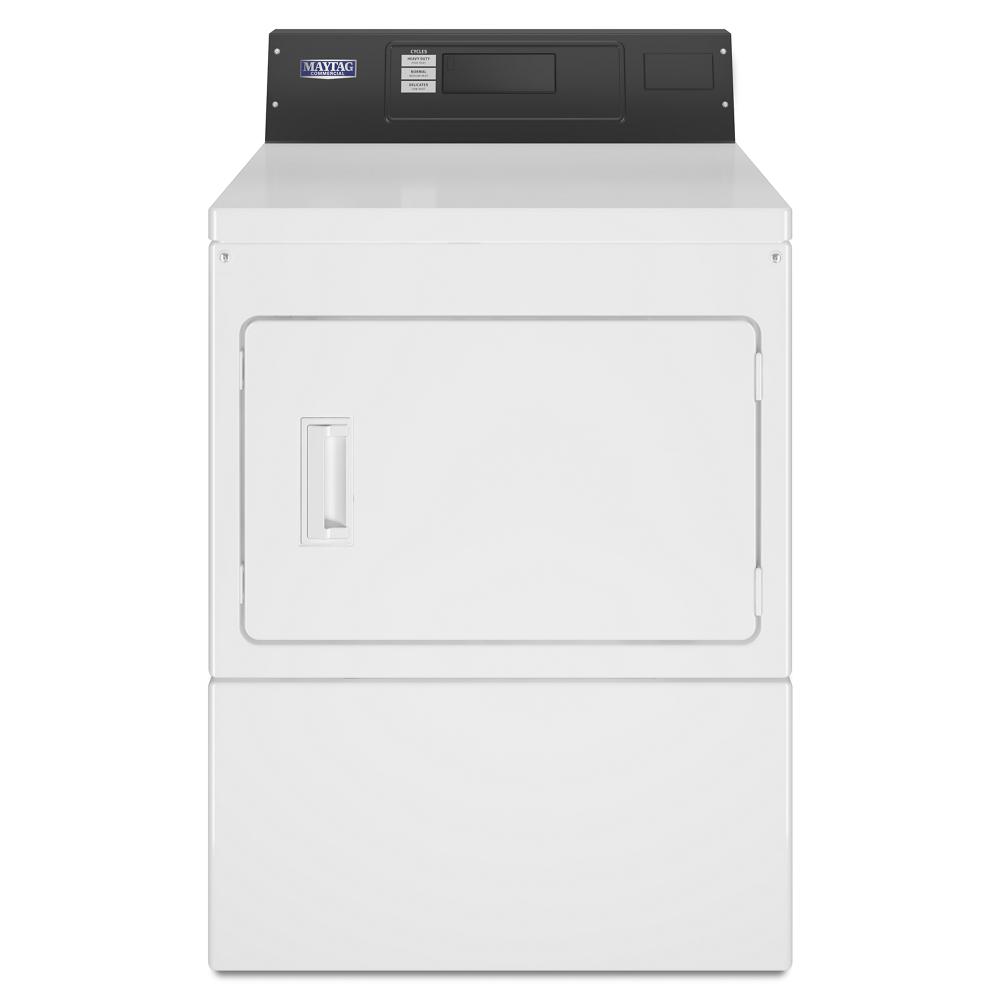 Maytag MDG20PRAWW Commercial Gas Dryer, Card Reader Ready or Non-Vend