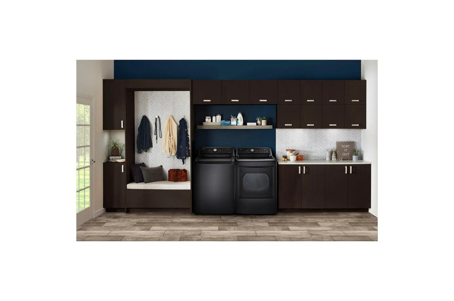 Lg DLE7150X 7.3 cu. ft. Ultra Large Capacity Electric Dryer with Sensor Dry Technology
