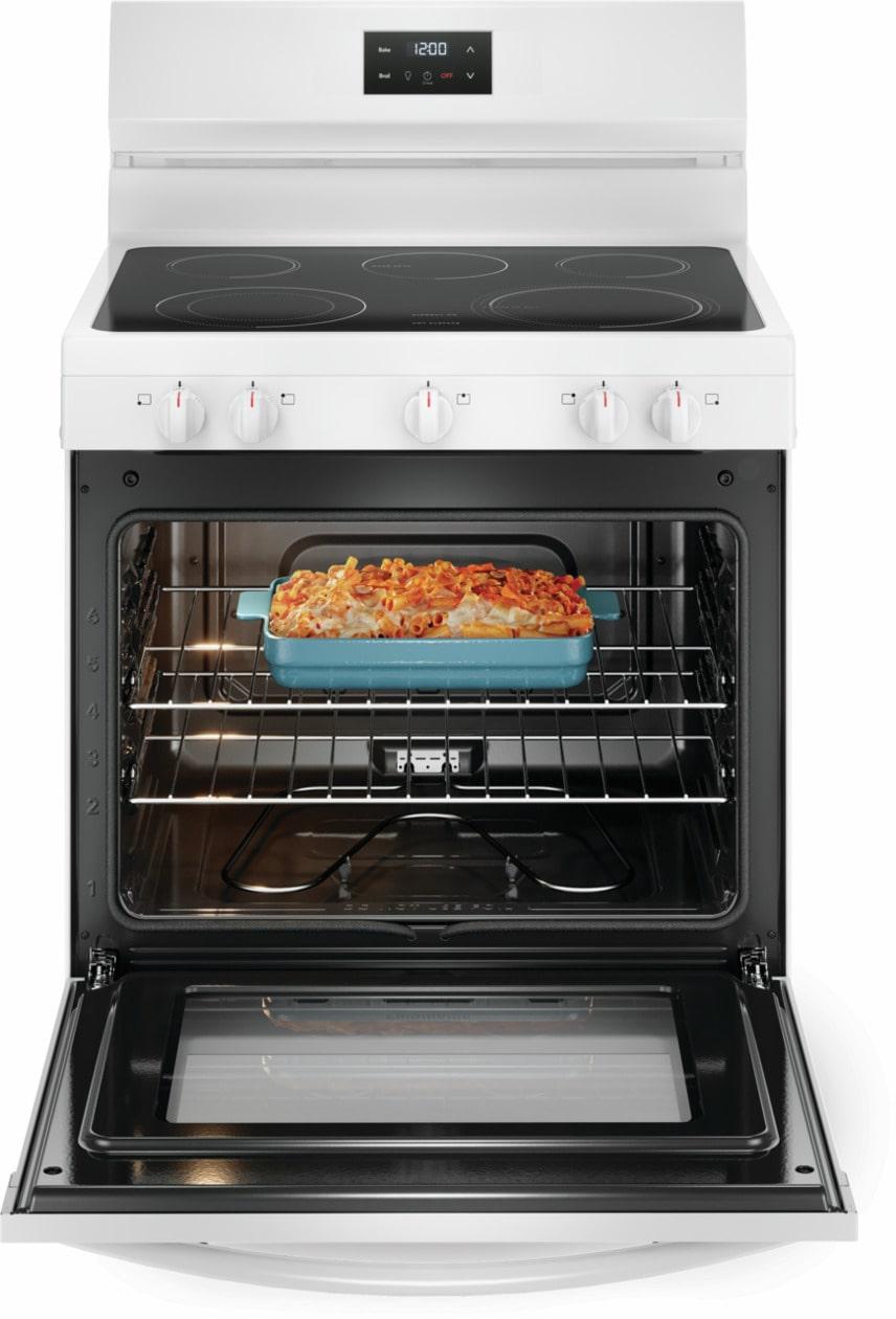 Frigidaire FCRE3052BW 30" Electric Range