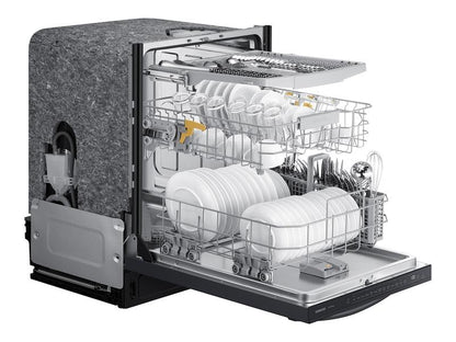 Samsung DW80CG5451MTAA AutoRelease Smart 46dBA Dishwasher with StormWash™ in Fingerprint Resistant Matte Black Steel