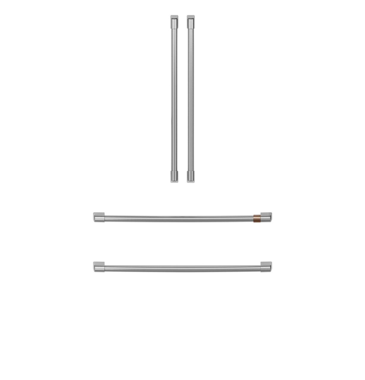 Cafe CXQB4H4PNSS CAF(EBACK)™ Refrigeration Handle Kit - Brushed Stainless