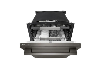 Lg LDNTH753D Smart FlushFit™ Top Control Dishwasher with 1-Hour Wash & Dry, QuadWash® Pro, TrueSteam® and Dynamic Heat Dry™ w/AutoVent Dry™