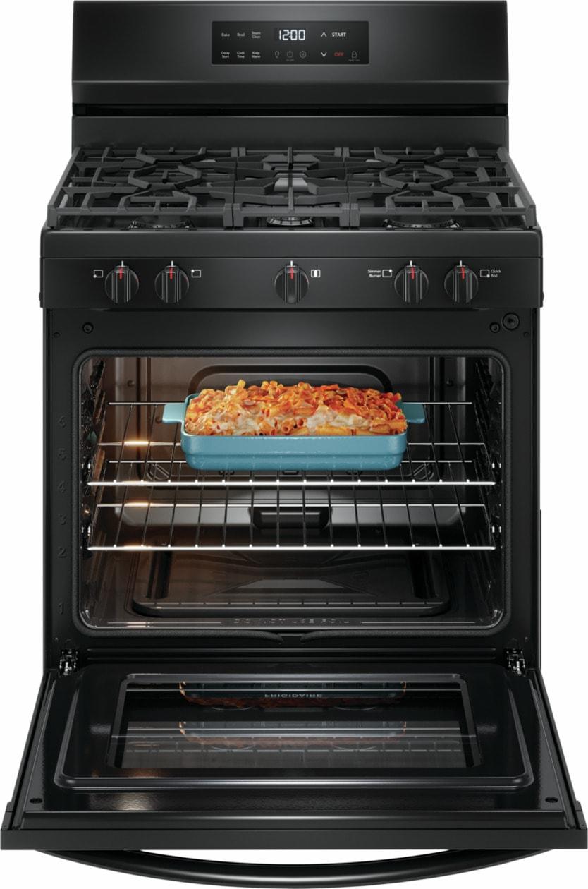 Frigidaire FCRG3062AB 30" Gas Range with Quick Boil