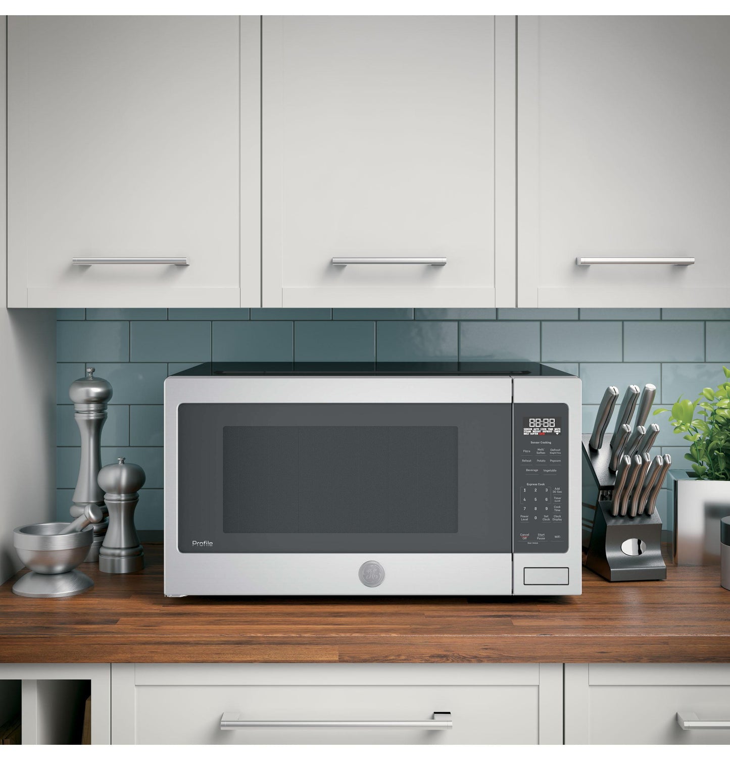 PCST22U1WSS GE Profile™ 2.2 Cu. Ft. Countertop Sensor Microwave Oven
