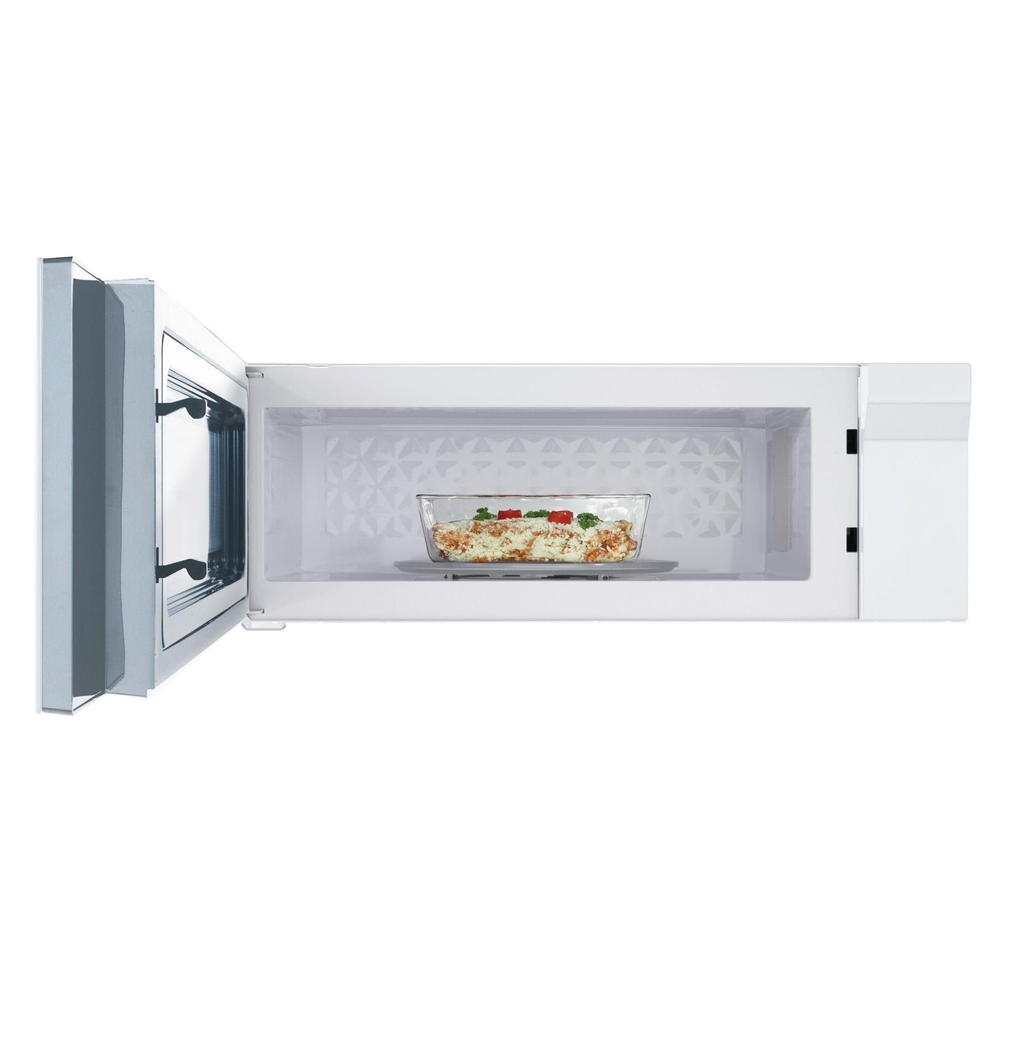 Cafe UVM9125DYWW 1.2 Cu. Ft. Over-the-Range Low Profile Sensor Microwave Oven