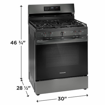 Frigidaire FCRG3083AD 30" Gas Range with Air Fry