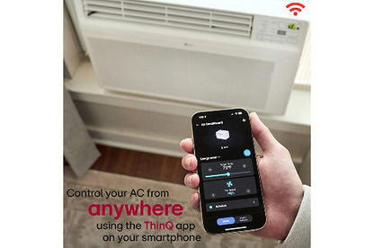Lg LW1023ERSM 10,000 BTU Smart Wi-Fi Enabled Window Air Conditioner  Cools Up To 450 sq. ft.