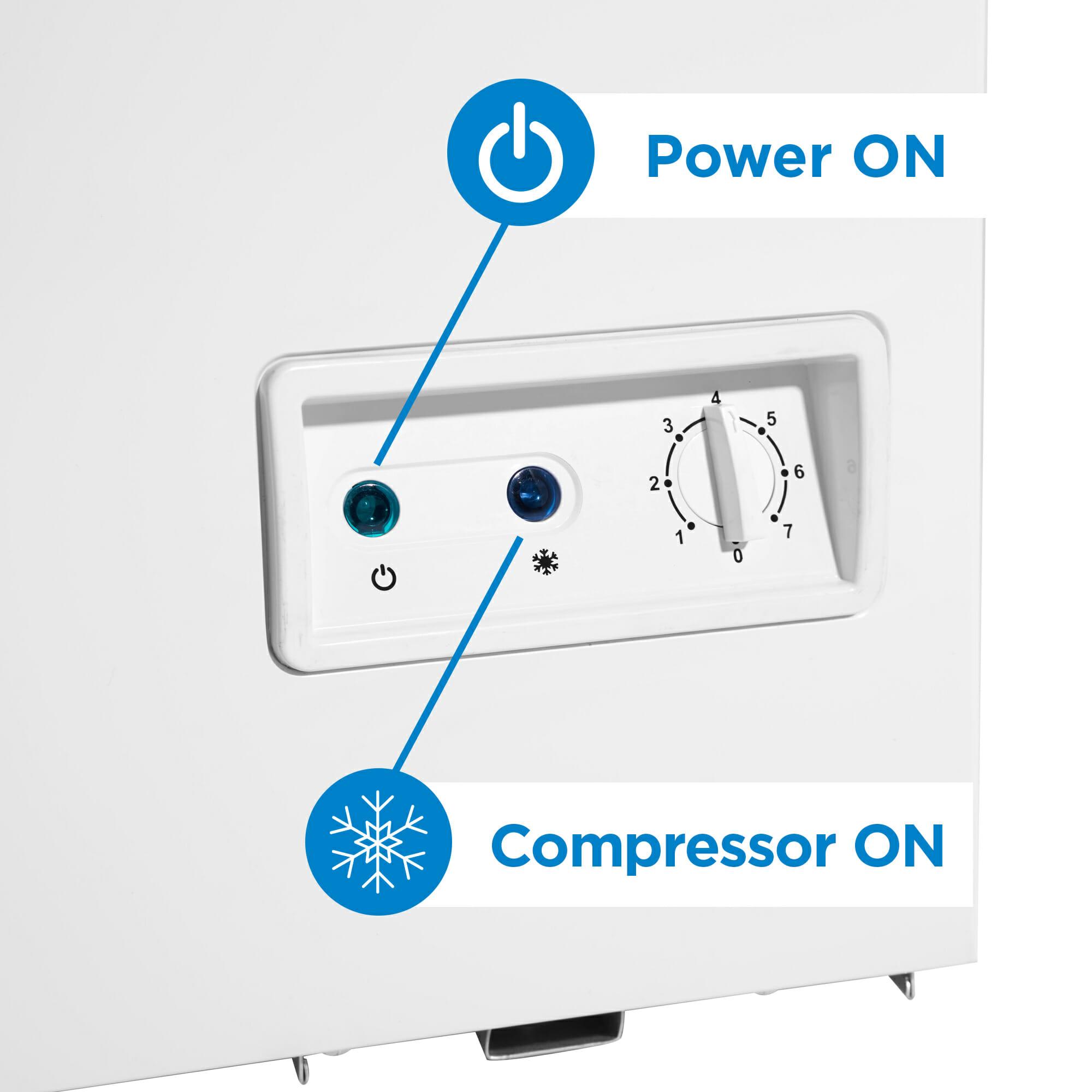 Danby 7.0 cu. ft. Square Model Chest Freezer