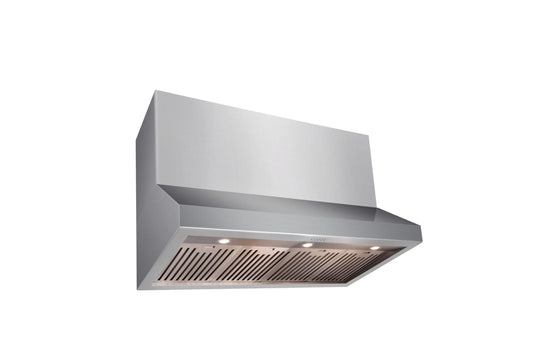 Thor Kitchen TRH4805 48 Inch Professional Range Hood, 16.5 Inches Tall In Stainless Steel (duct Cover Sold Separately) - Model Trh4805
