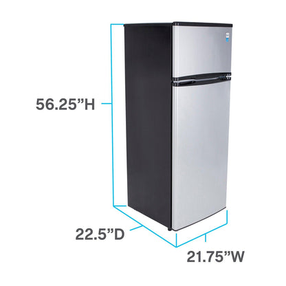 RA733B3S Avanti Apartment Refrigerator, 7.3 cu. ft - Stainless Steel / 7.3 cu. ft.
