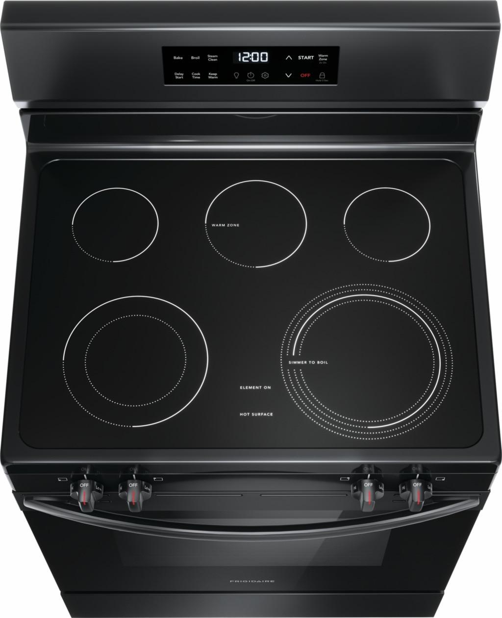 Frigidaire FCRE3062AB 30" Electric Range with the EvenTemp®