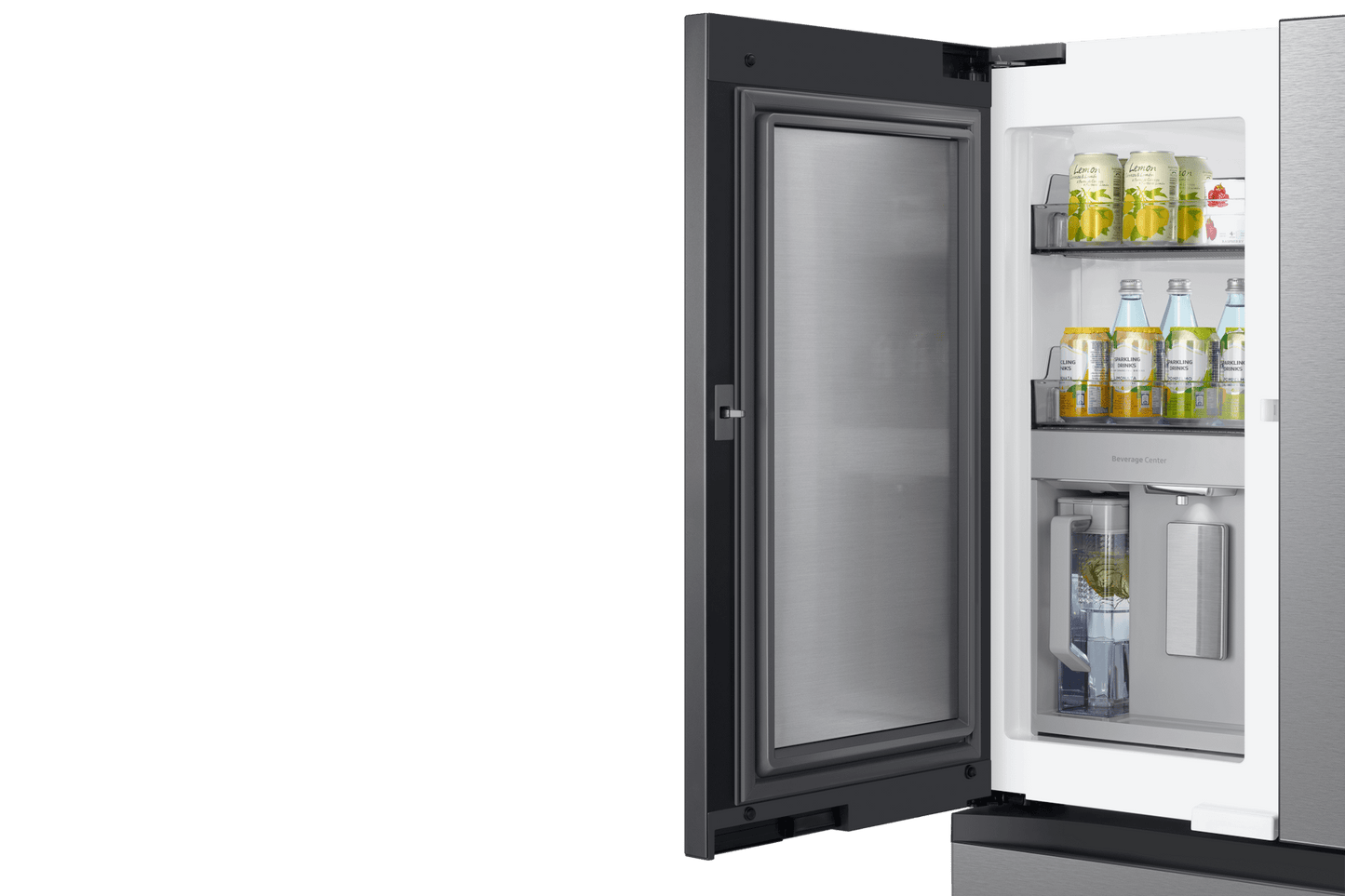 Samsung RF23BB8600QL Bespoke AI 4-Door French Door Beverage Center™  Dual Ice Maker & Flex Zone™  23 cu.ft.