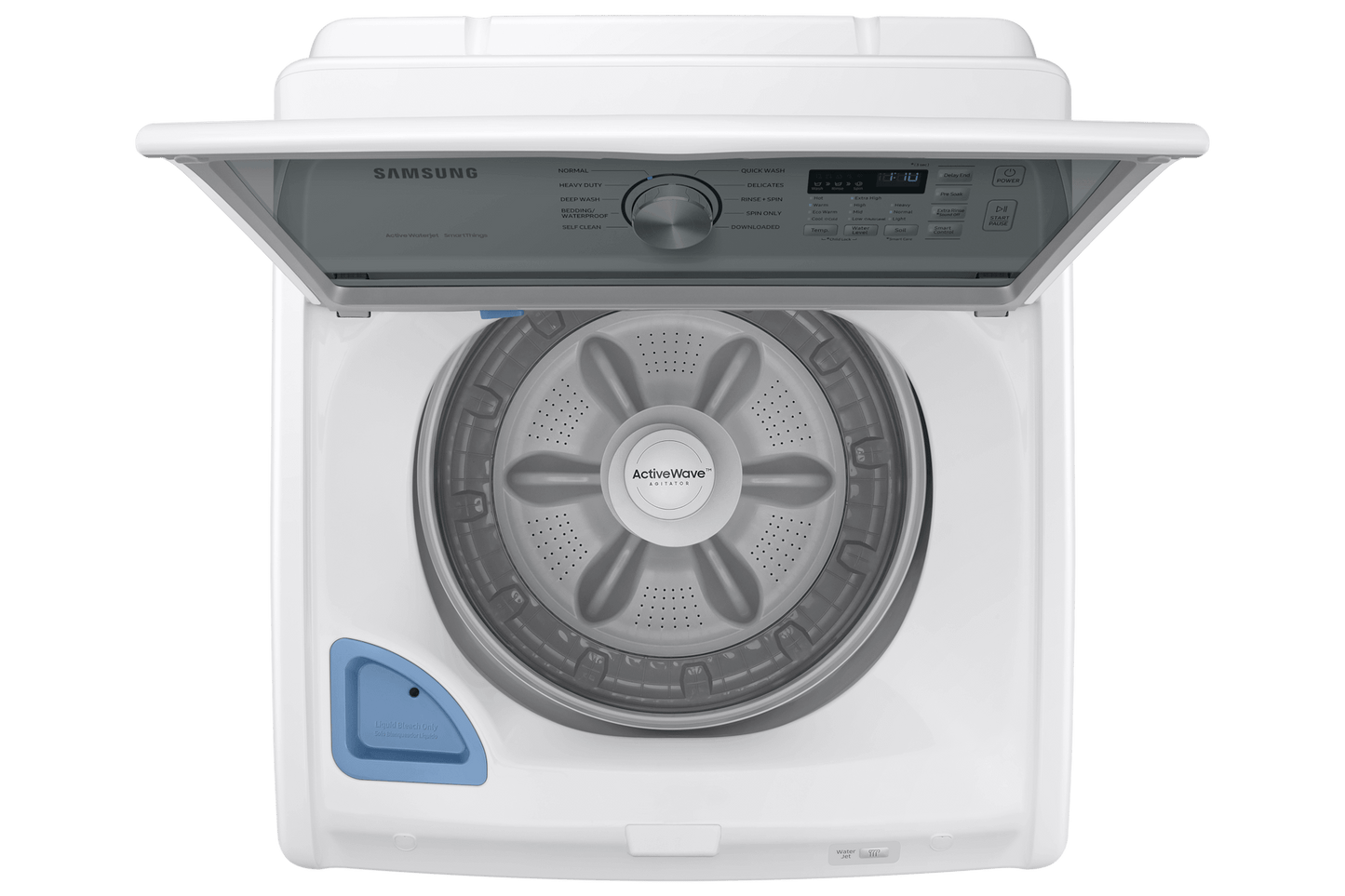 Samsung WA46CG3505AW Top Load Washer ActiveWave™ Agitator  Wi-Fi  4.6 cu.ft.