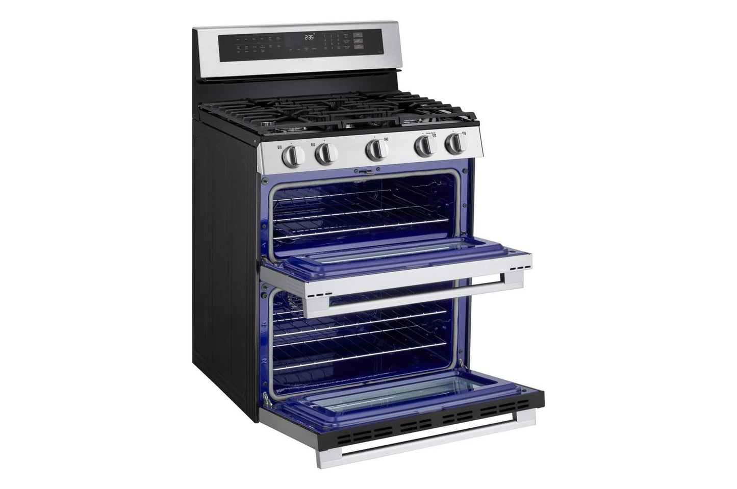 Lg LDGL6924Y 6.9 cu. ft. Smart Gas Double Oven Freestanding Range with ProBake Convection®, Air Fry & Air Sous Vide