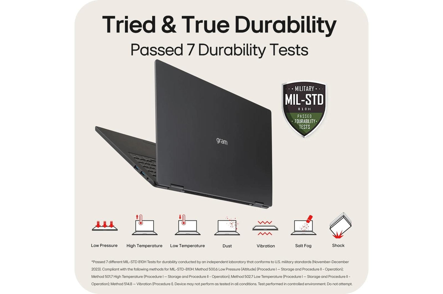 16T90SPKAAB6U1 LG gram Pro 16 Inch OLED 2-in-1 Thin and Lightweight Laptop, Intel® Evo™ Edition - AI-enabled Intel® Core™ Ultra 7 processor, Windows 11 Home, 16GB RAM, 1TB SSD, Black