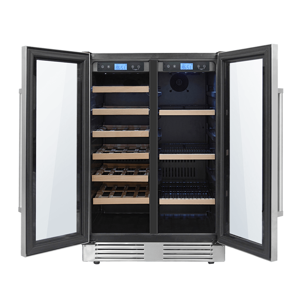 TBC2401DI Thor Kitchen 24-inch French Door Wine and Beverage Center - Model Tbc2401di