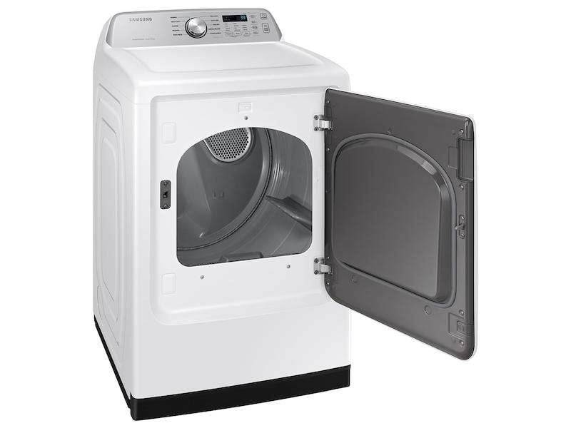 Samsung 7.4 cu. ft. Smart Electric Dryer with Sensor Dry in White