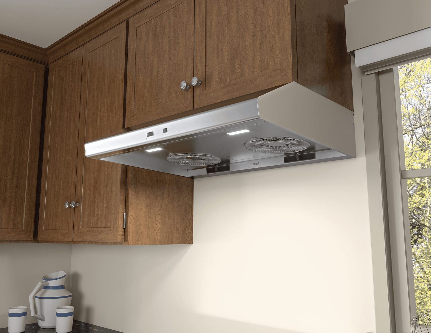 Zephyr AK6536CW Cyclone, Under Cabinet, 36", White, 600 CFM