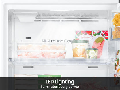 Samsung RT18DG6500SR Bespoke AI Top Freezer All-Around Cooling  Garage Ready  18 cu.ft.
