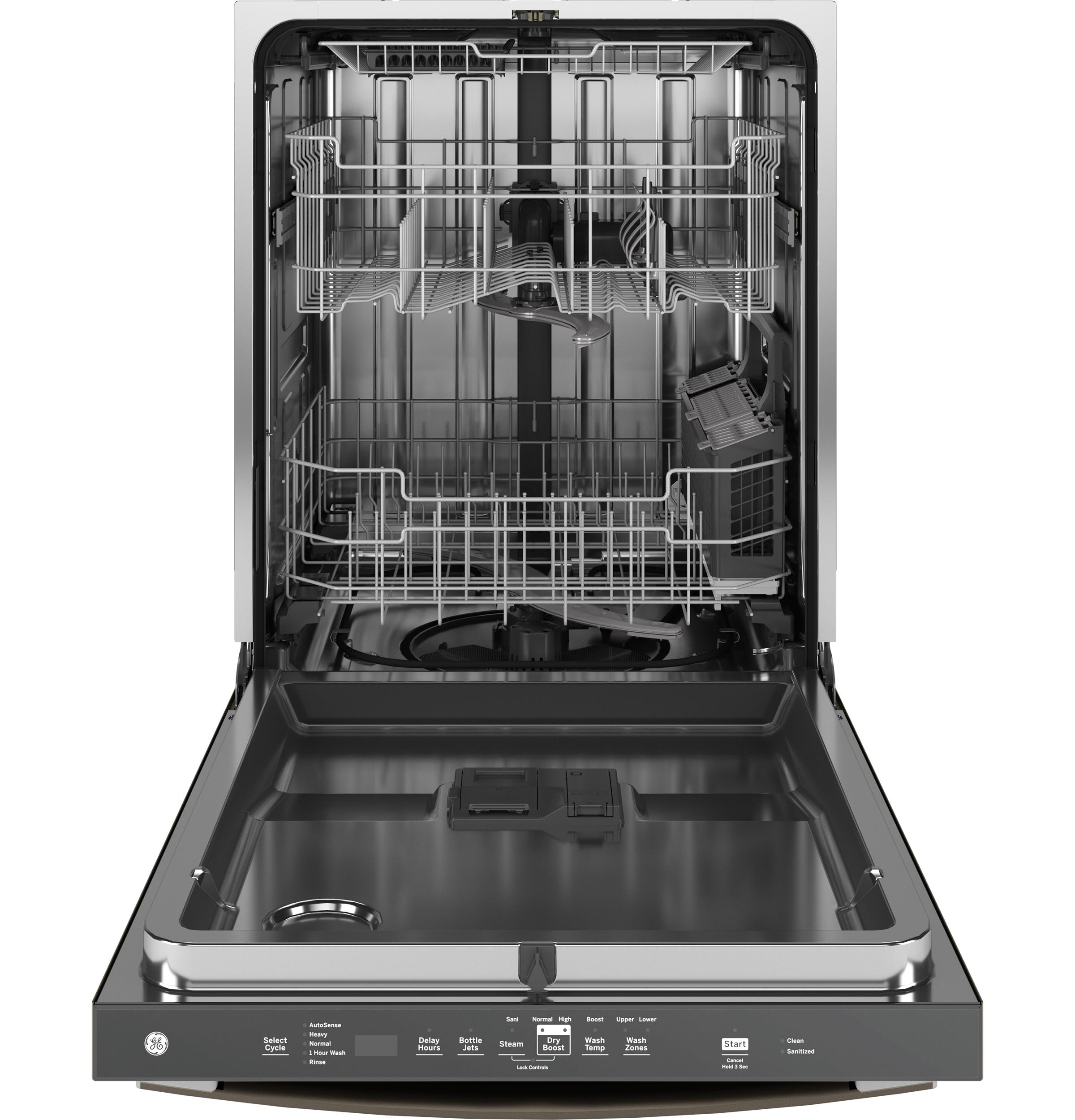 GDT670SMVES GE® ENERGY STAR® Top Control with Stainless Steel Interior Dishwasher with Sanitize Cycle