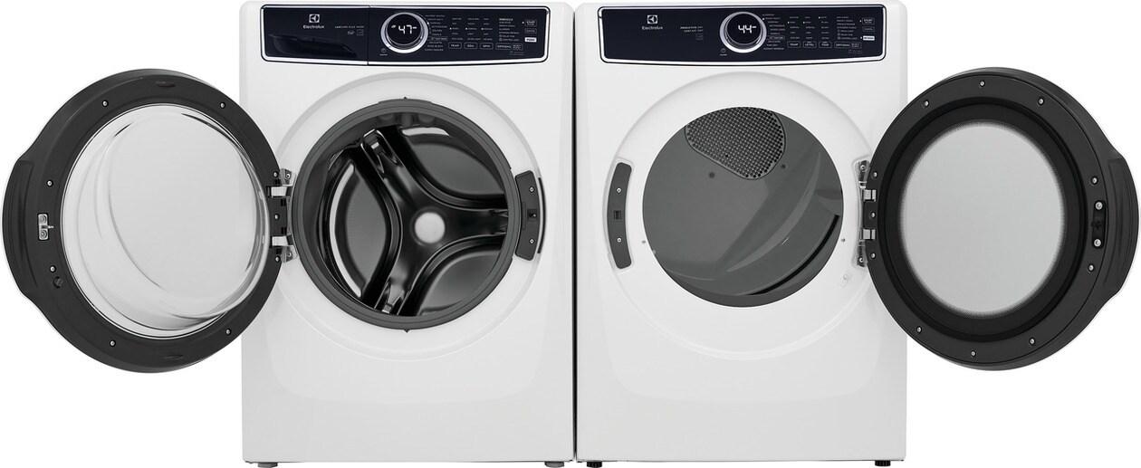 Electrolux ELFE7537AW Front Load Perfect Steam™ Electric Dryer with Predictive Dry™ and Instant Refresh - 8.0 Cu. Ft.