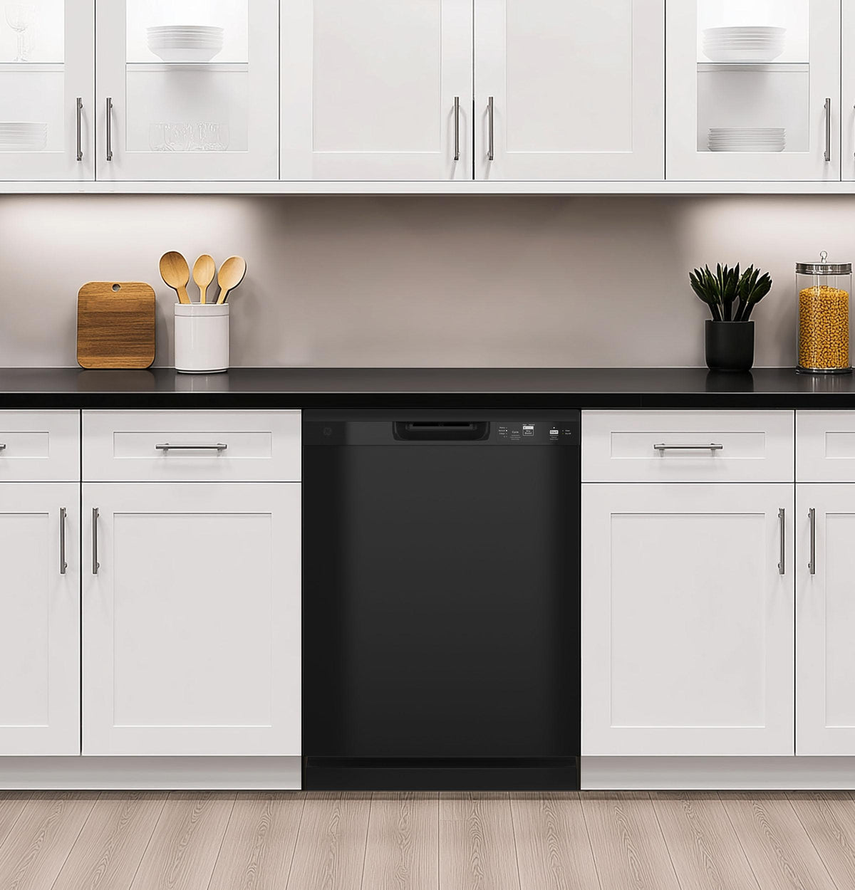 GDF450PGZBB GE® Dishwasher with Front Controls