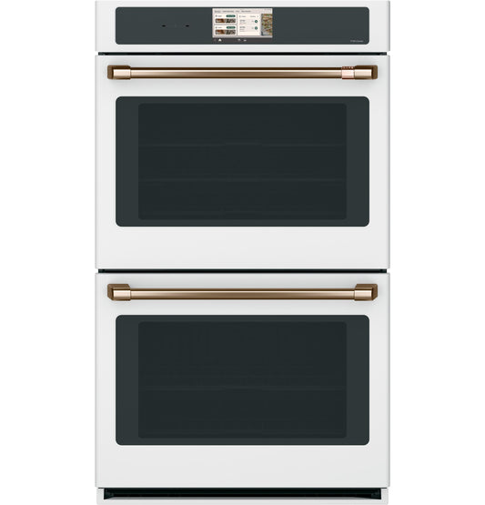 Cafe CTD90DP4ZW2 CAF(EBACK)™ Professional Series 30" Smart Built-In Convection Double Wall Oven