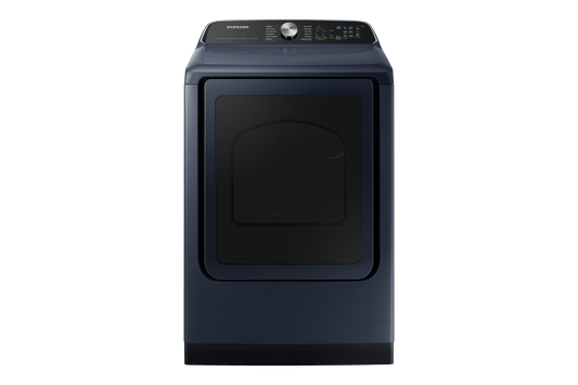 Samsung DVG54CG7150D 7.4 cu. ft. Smart Gas Dryer with Pet Care Dry and Steam Sanitize+ in Brushed Navy