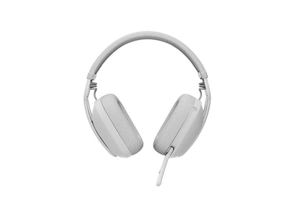 Lg 981001257 Logitech Zone Vibe 100 Wireless Over Ear Headphones, Noise Canceling Microphone, Advanced Multipoint Bluetooth Headset, Off-white