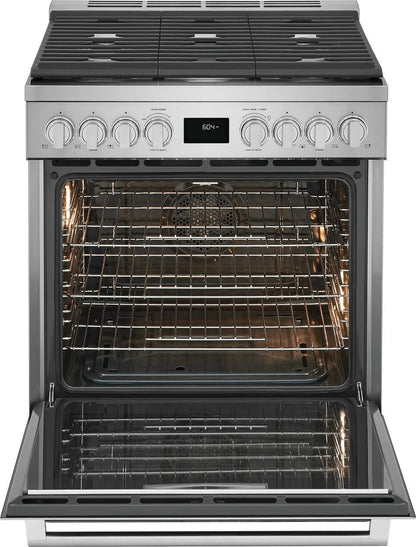 Electrolux ECFG3068AS 30" Front Control Freestanding Gas Range