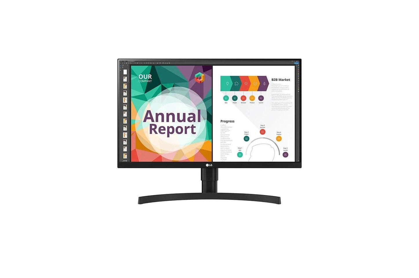 Lg 27BN85UNB 27" IPS UHD 4K Monitor with VESA DisplayHDR™ 400, built-in speakers & gaming features