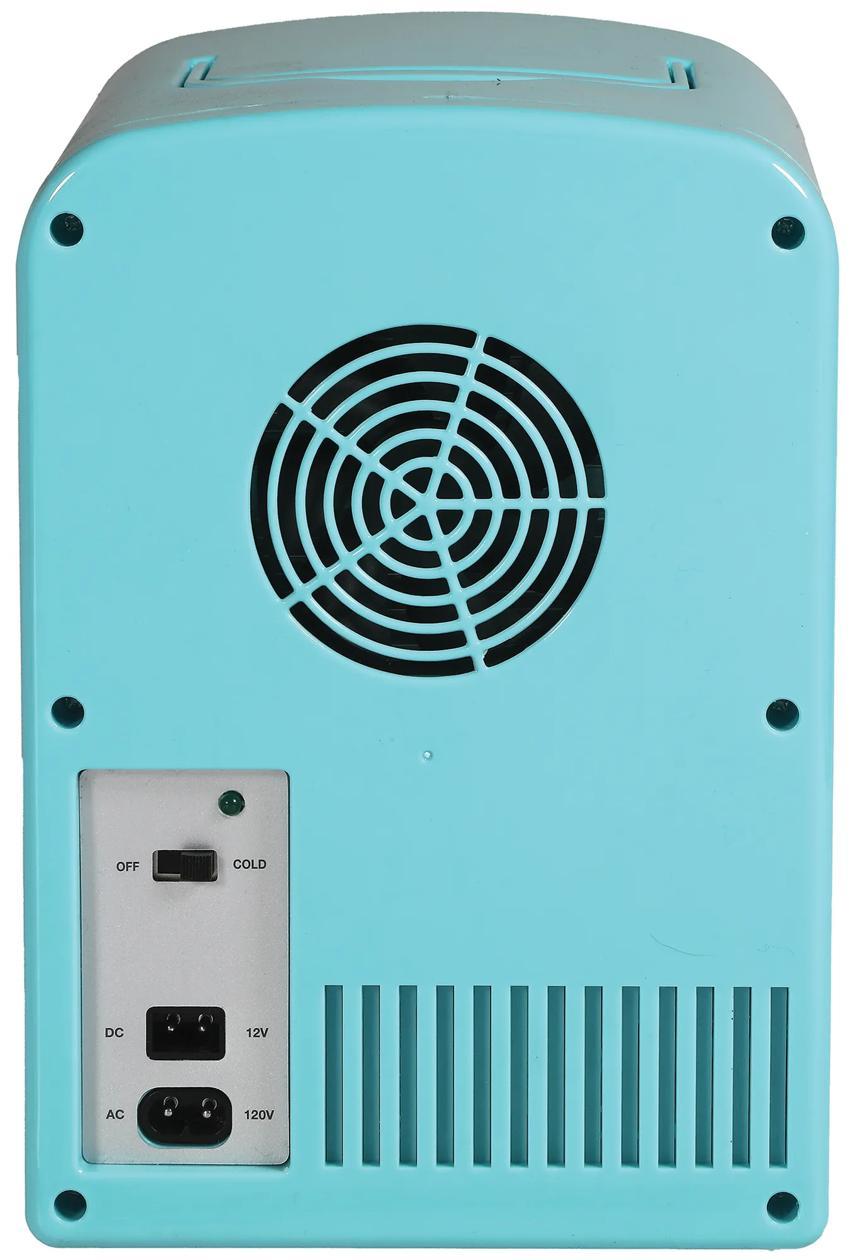 Frigidaire EFMIS229BLUE 6-Can Retro Mini Fridge Cooler - Blue