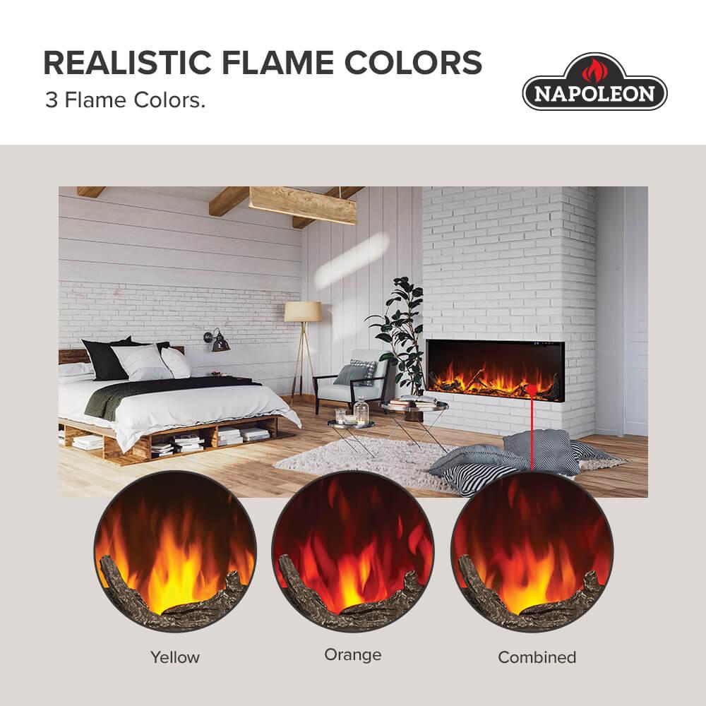Napoleon Bbq NEFL50AB Astound 50 FlexMount Electric Fireplace