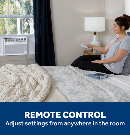 AWCS12WWA GE® 12,000 BTU Smart Electronic Window Air Conditioner for Large Rooms up to 550 sq. ft.