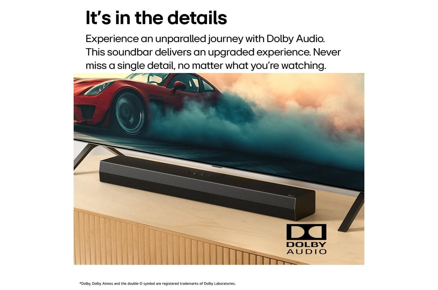 Lg S20A S20A LG Soundbar for TV with Dolby Audio™ 2.0 channel