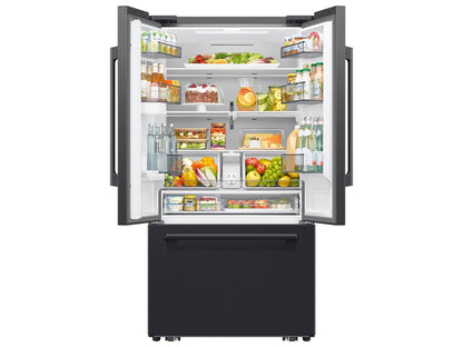 Samsung RF70H30KEE Bespoke AI 3-Door French Door Zero Clearance Fit  In-Door Tall Dispenser  30 cu.ft.