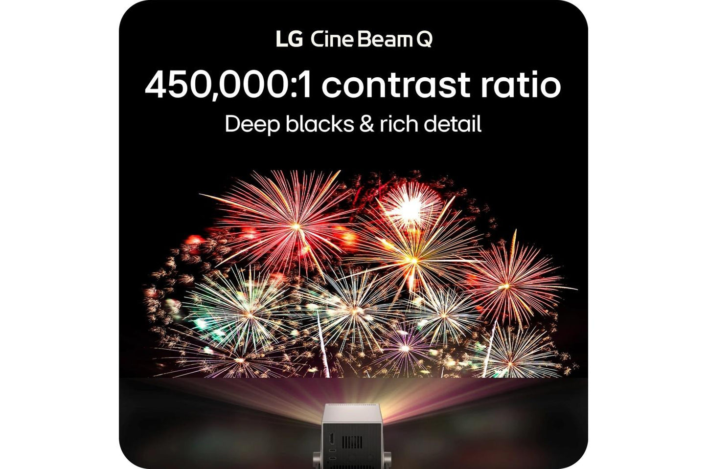 PU600U LG CineBeam Q 4K UHD Smart Portable Laser Projector PU600U (2026)