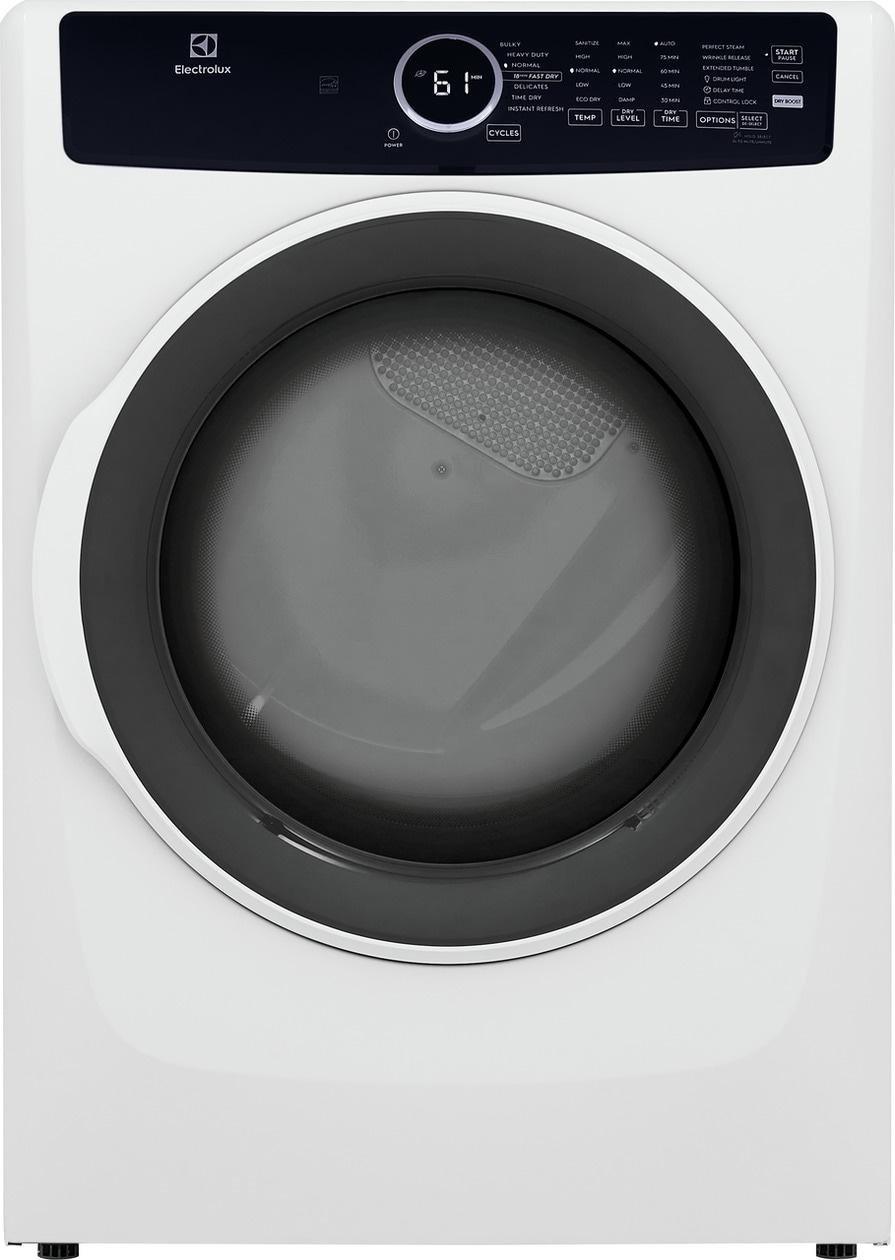 Electrolux ELFE7437AW Front Load Perfect Steam™ Electric Dryer with Instant Refresh - 8.0 Cu. Ft.