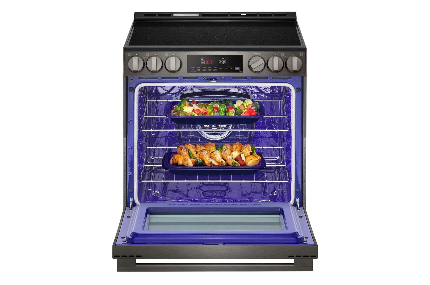 Lg LSEL6333ZE 6.3 cu ft. Smart Electric Slide-in Range with Air Fry & EasyClean®