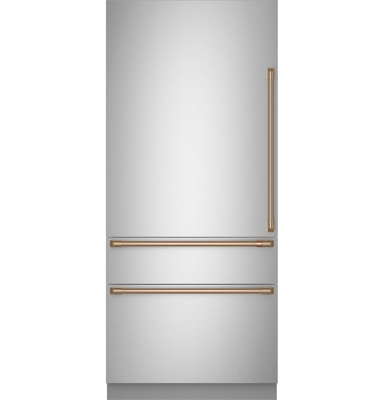 Cafe CIC36LP2VS1 Caf(eback)™ 36" Integrated Bottom-Freezer Refrigerator