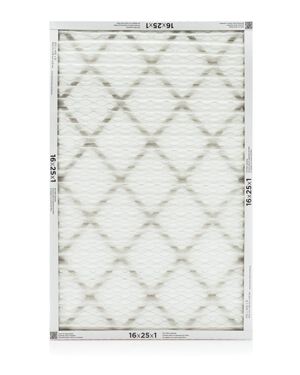 Frigidaire HVAC162586 PureAir® 16" x 25" x 1" MERV 8 Allergen Air Filter - 6 Pack
