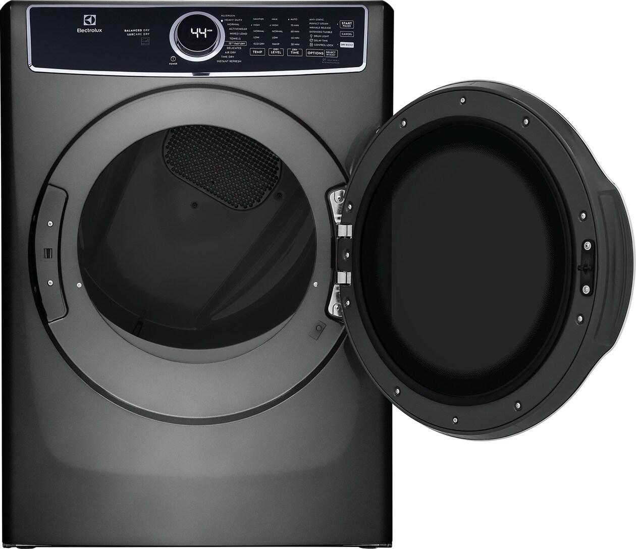 ELFE7637AT Electrolux Front Load Perfect Steam™ Electric Dryer with Balanced Dry™ and Instant Refresh - 8.0 Cu. Ft.