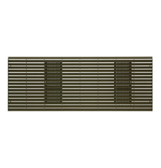 Ge Appliances RAG42PD Zoneline architectural rear grille - dark brown